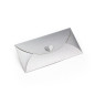 Sølvkonvolut med hjerte-lås | 220x110 mm | Superbox