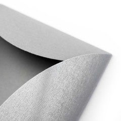 Sølvkonvolut med hjerte-lås | 220x110 mm | Superbox