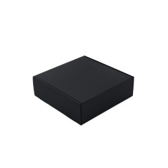 Sort gaveæske | 185x195x60 mm | Superbox