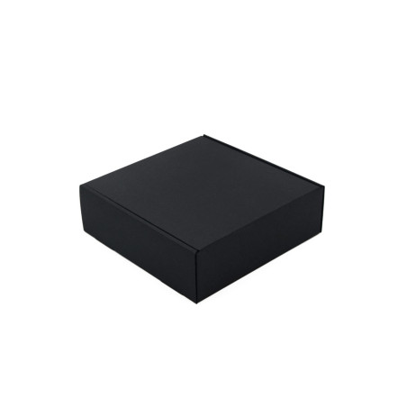 Sort gaveæske | 185x195x60 mm | Superbox