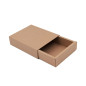 Brun gaveæske med sleeve | 195x148x48 mm | Superbox