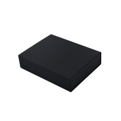 Sort æske med sleeve | 195x148x48 mm | Superbox