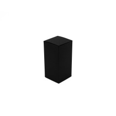 Sort papæske | 50x50x100 mm | Superbox