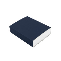 Papæske med blå ærme | 195x148x48 mm | Superbox