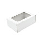 White A5 Size Gift Box of 85 mm Height with Window