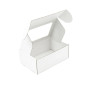 Hvid A5-æske med vindue | 220x150x85 mm | Superbox