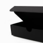 Sort aflang kartonæske | 150x70x30 mm | Superbox