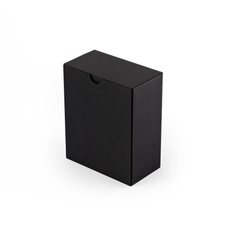 Sort aflang æske | 142x77x171 mm | Superbox