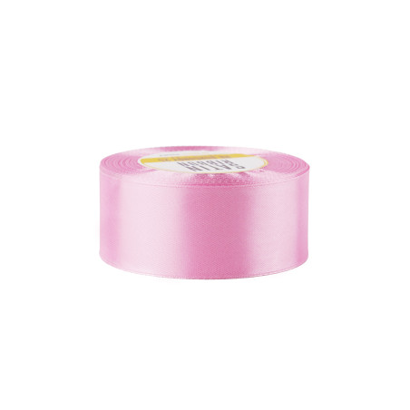 Chikt lyserødt satinbånd | 38 mm x 32 m | Superbox