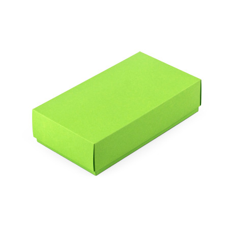 Pastelgrøn to-delt papgaveæske | 200x110x50 mm | Superbox