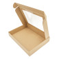 Brown Gift Box with Transparent Window
