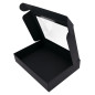 Black Gift Box with Transparent Window