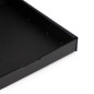 Lille sort flad æske | 105x105x15 mm | Superbox