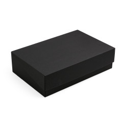 A4 format sort flip-låg æske | 305x215x85 mm | Superbox