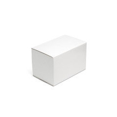 Lille hvid dyb gaveæske | 200x200x100 mm | Superbox