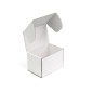 Lille hvid dyb gaveæske | 200x200x100 mm | Superbox