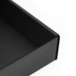 Sort gaveæske med lav højde | 300x180x40 mm | Superbox