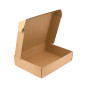 Stor brun papkasse til gaver | 360x300x85 mm | Superbox