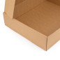 Stor brun papkasse til gaver | 360x300x85 mm | Superbox