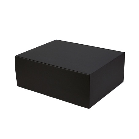 Quick Closing Very Large Black Gift Box, 300x400x150 mm