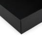 Large black quick closing box, 437x252x67 mm