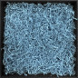 Rigid light blue shredded paper - 2 mm, 1 kg