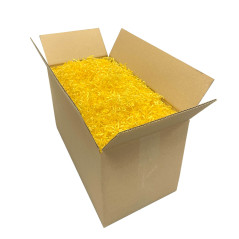 Rigid Yellow Shredded Paper - 2 mm, 1 kg
