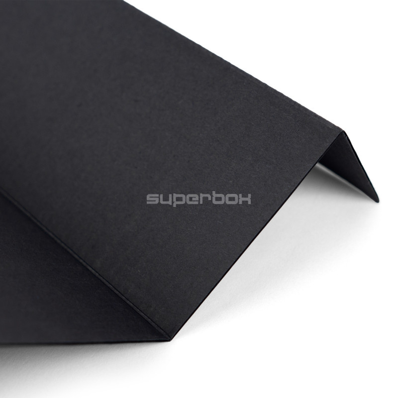 Sort V-formet indsats til flaskeemballage