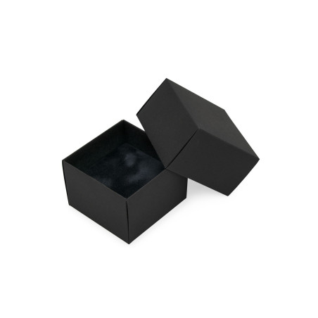 Sort fløjlsindsats til æsken 70x70x50 mm