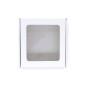White Box with a PVC Window