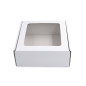 White Box with a PVC Window