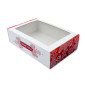 Matte Red Print Christmas Box