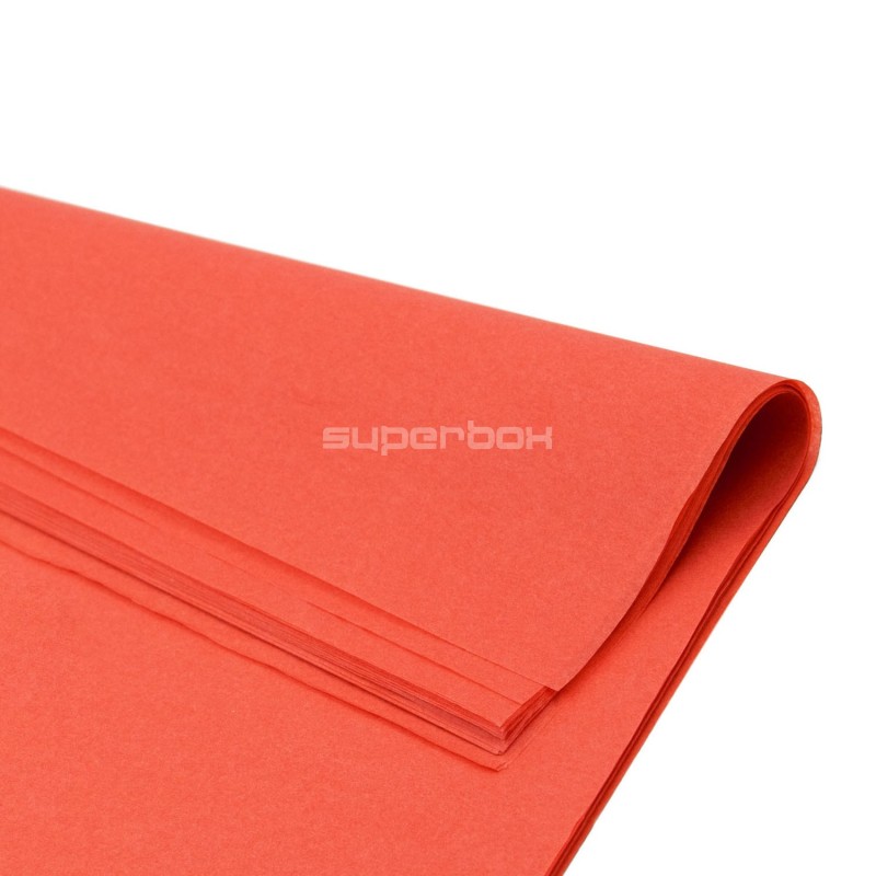 Bright Orange Silk Paper, No. 13 Bright Orange Silk Paper, No. 13
