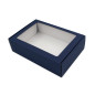 Blue Gift Box with Window