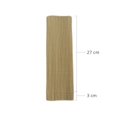 Bølgepapflaskeholder-hylster, 30 cm