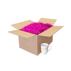 Lilla strimlet papir, 1 kg