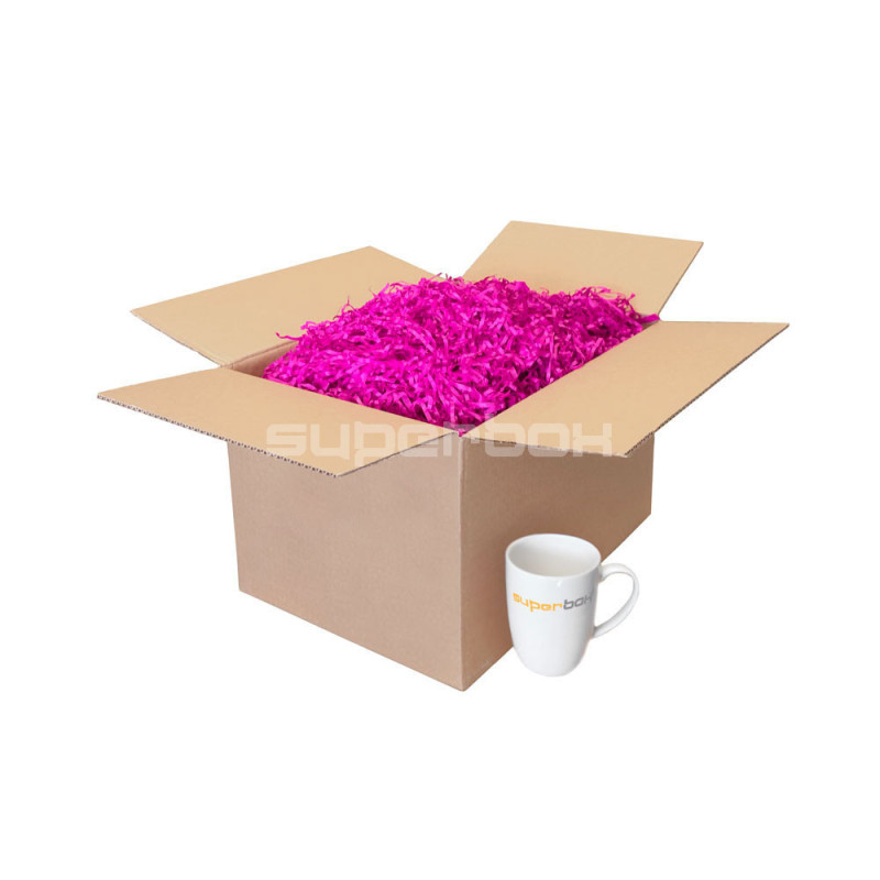 Lilla strimlet papir, 1 kg