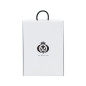 White gift box with handle