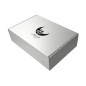 Metallic Silver Box