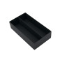 Black Two Piece Macarons Box