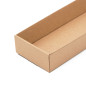 Brown Long Tray for Packing Gift Sets, Length of 26.5 cm