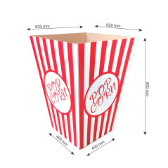 Kæmpe popcornæske