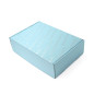Blue A4 Box with Silver Foil Print