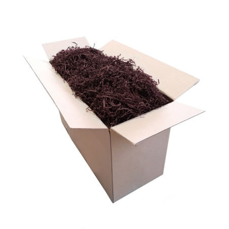 Stift kakaostrimlet papir - 2 mm, 1 kg