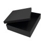 Very Large Nice Black Square Gift Box with Lid