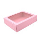 White Gift Box with Clear Window