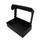 Black Extended Box with Window | 340x195x85 mm | Superbox