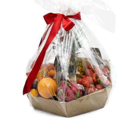 Large Eco Brown Tray For Vegetables