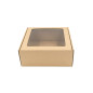 Brown Large Square Gift Box
