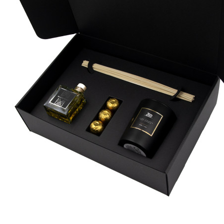 Black L Size Corrugated Cardboard Insert for Box